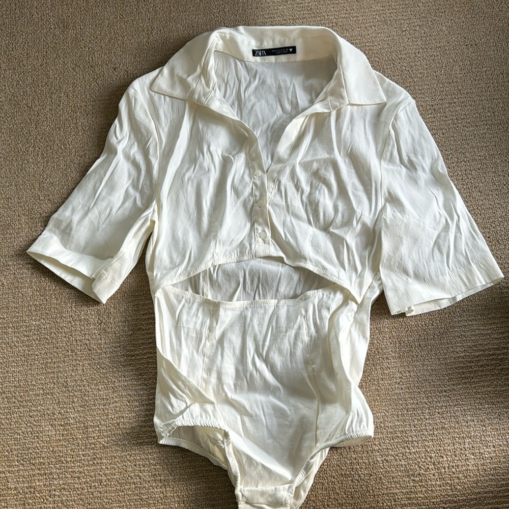 Zara cut out bodysuit